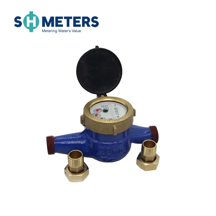 Commerciële koud roestvrij staal Multi Jet Watermeter