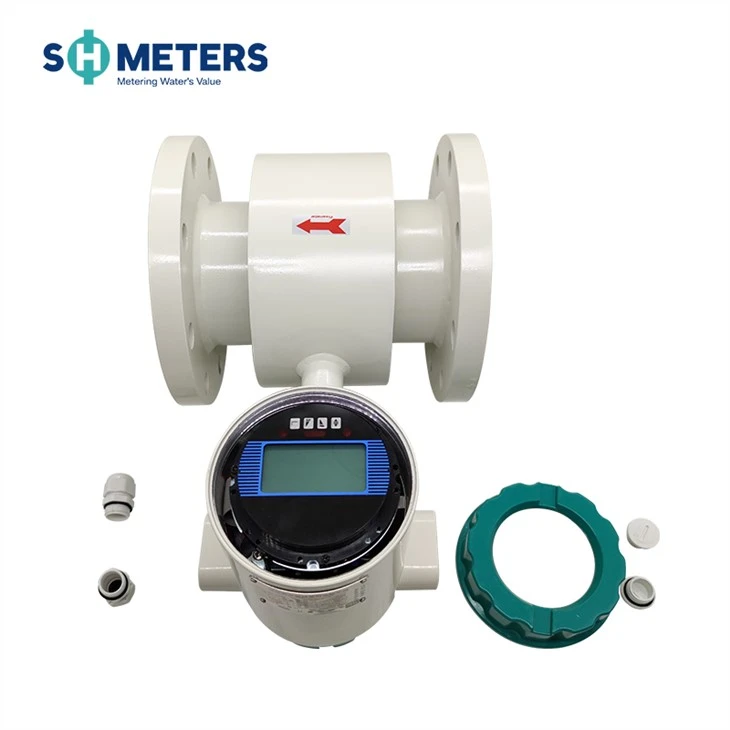 Digital Anti-corrosion Double Electric Grade Electromagnetic Flow Meter Digital Anti-corrosion Double Electric Grade Electromagnetic Flow Meter