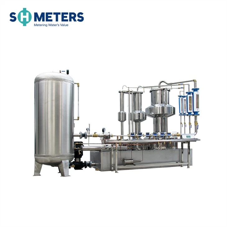 Dn15-Dn50 Watermeter Testapparatuur Dubbele Serie Watermeter Testbank