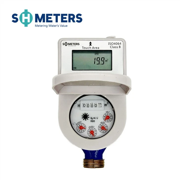 DN15mm-40mm Ic Card Prepaid Cold Water Meter