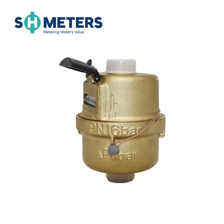 DN15mm Brass R200 Volumetric Impulse Water Meter