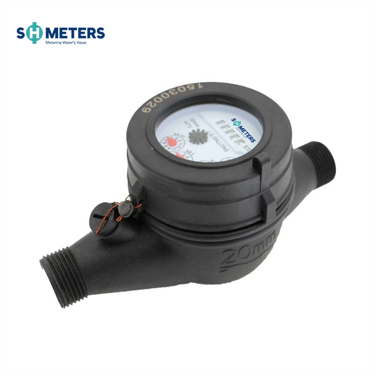 Mechanical Water Flow Meter Multijet Dry Type Water Meter