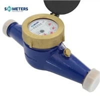 25 mm digitale messing body multi-jet watermeters