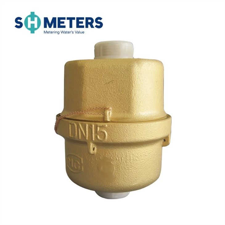 Volumetric Piston Type Plastic Gallon Water Meter