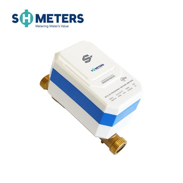 DN15~25mm Messinglichaam STS Ultrasone watermeter voor woningen