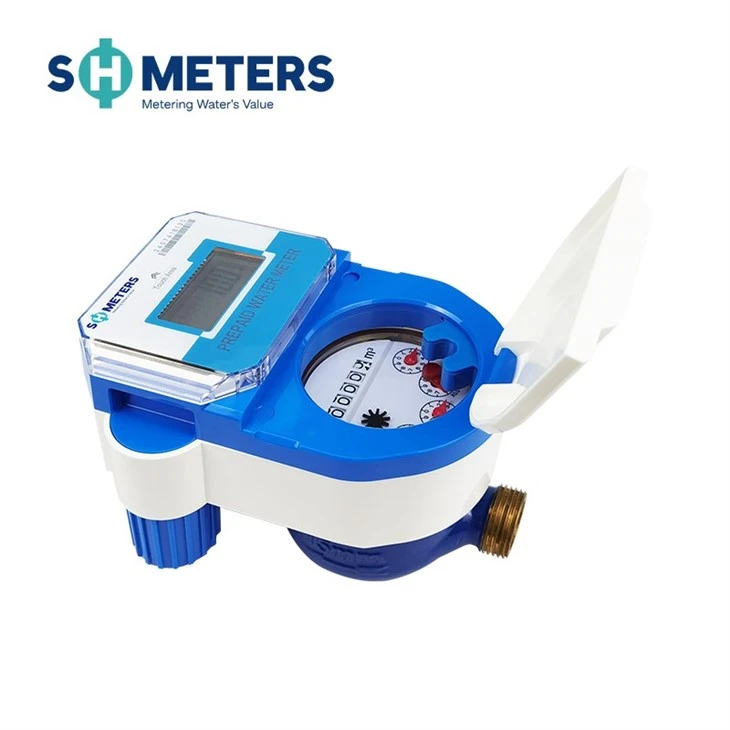 IC Card Prepaid Water Meter DN15~25 For Residential factory