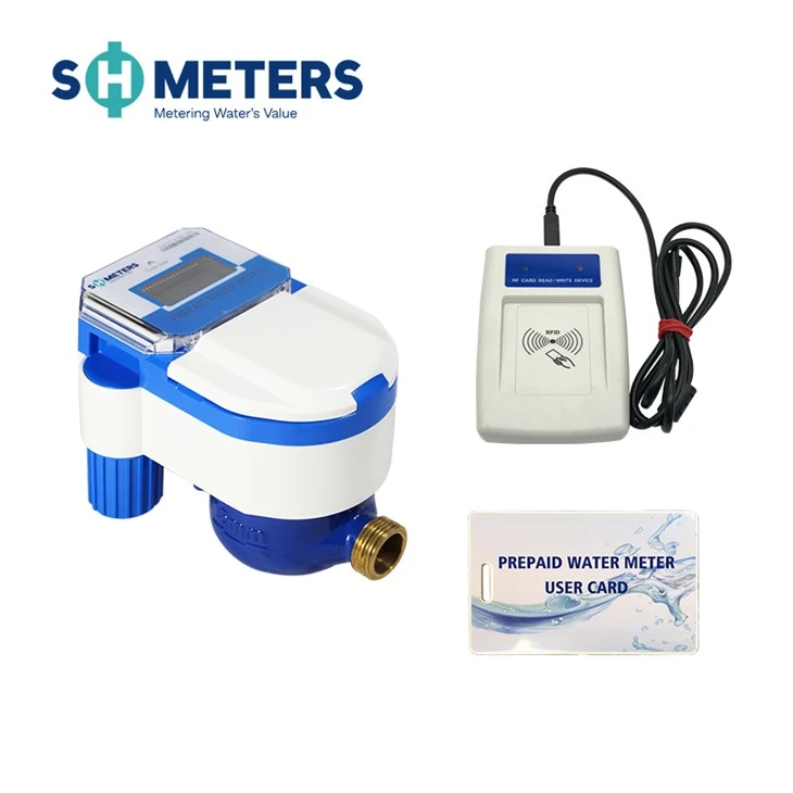 IC-kaart vooruitbetaalde watermeter DN15~25 voor woningen